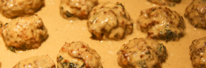Thai Peanut Butter Meatballs
