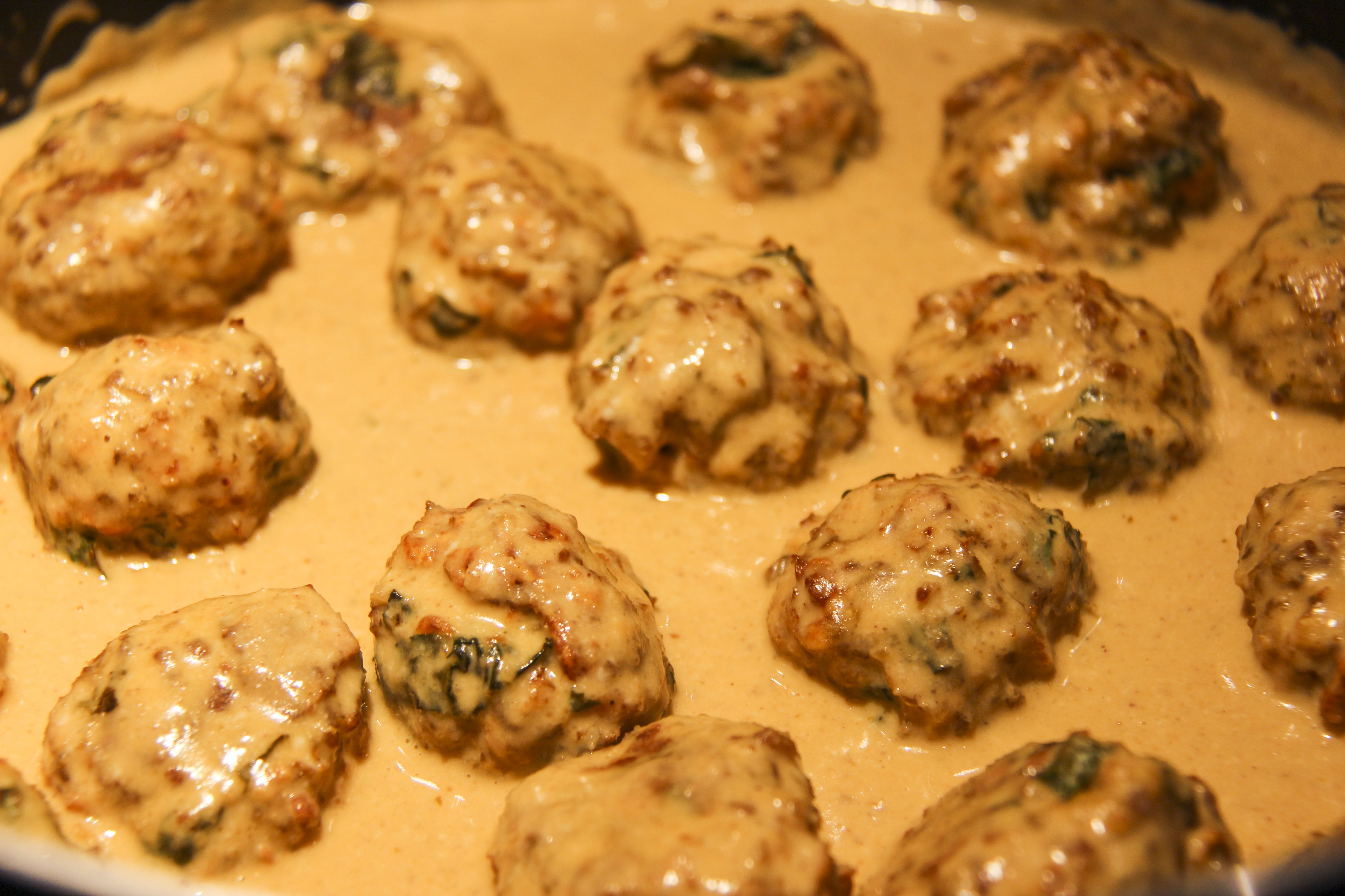 Thai Peanut Butter Meatballs